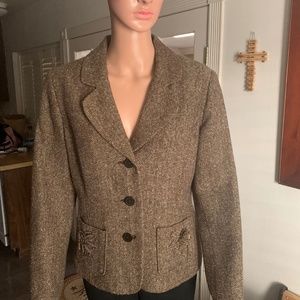 Blazer Tweed Size 12